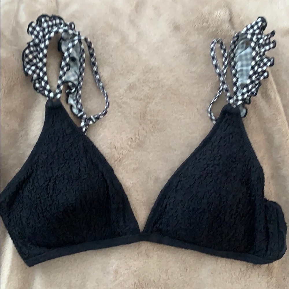 Black and white Bikini top from Dillard’s